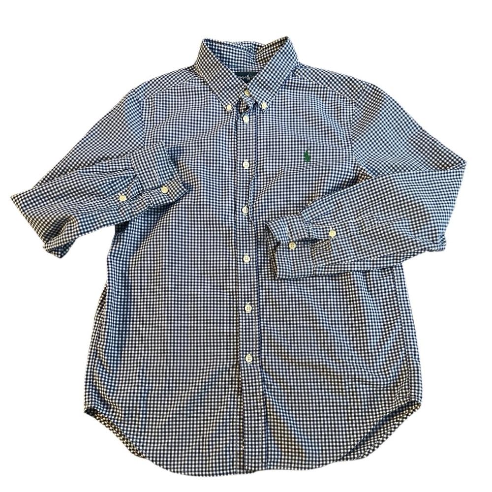 Youth Boy Ralph Lauren Button Down Shirt size Large‎ 14/16